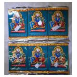 6 UNOPENED packs 1993 Upper Deck Fun Pack Baseball