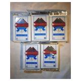 5 UNOPENED packs 1993 Donruss Baseball Series 1 -