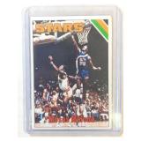 1975-76 Topps Moses Malone ROOKIE CARD #254 