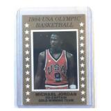 RARE 1984 GOLD Michael Jordan USA Olympic ROOKIE