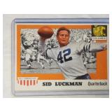 1955 Topps All-American Sid Luckman Chicago Bears