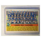 1956 Topps #7 Green Bay Packers TEAM CARD  Jim
