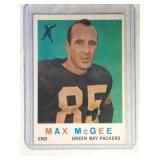 1959 Topps #4 Max McGee ROOKIE CARD  Green Bay