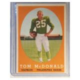 1958 Topps #129 Tommy McDonaldPhiladelphia Eagles