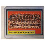 1962 Topps Green Bay Packers TEAM CARD SP - Bart