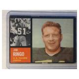1962 Topps Jim Ringo SINGLE PRINT  Green Bay
