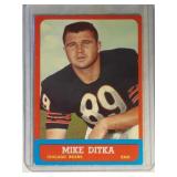 1963 Topps Mike Ditka 2nd Year Card Chicago Bears