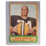 1963 Topps Hank Jordan Green Bay Packers Virginia