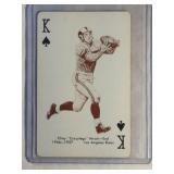 RARE 1963 Stancraft Elroy Hirsch GREEN BACK  Los