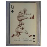 RARE 1963 Stancraft Lou Groza RED BACK  Cleveland