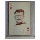 RARE 1963 Stancraft Jim Thorpe GREEN BACK  Canton