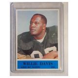 1964 Philadelphia Willie Davis ROOKIE CARD  Green