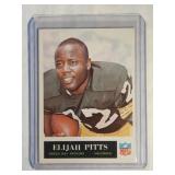 1965 Philadelphia Elijah Pitts ROOKIE CARD - Green