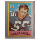 1967 Philadelphia Lee Roy Jordan ROOKIE CARD 