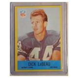 1967 Philadelphia Dick LeBeau  Detroit Lions Ohio