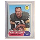 1968 Topps Jim TaylorGreen Bay Packers LSU Tigers