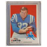 1969 Topps Mike Curtis ROOKIE CARDBaltimore Colts