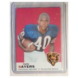1969 Topps Gale Sayers  Chicago Bears Kansas