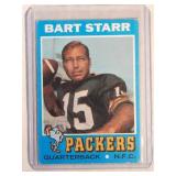 1971 Topps Bart Starr  Green Bay Packers Alabama