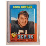 1971 Topps Dick Butkus  Chicago Bears Illinois