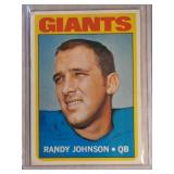 1972 Topps HIGH #325 Randy JohnsonNew York Giants