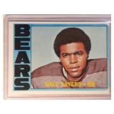 1972 Topps Gale Sayers  Chicago Bears Kansas