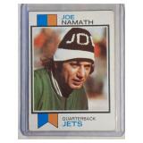 1973 Topps Joe Namath card - New York Jets Alabama