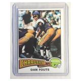 1975 Topps Dan Fouts ROOKIE CARD  San Diego