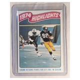 1975 Topps Lynn Swann ROOKIE CARD Highlights 