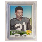 1975 Topps Cliff Branch ROOKIE CARD  Oakland