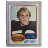 1976 Topps Jack Lambert ROOKIE CARD  Pittsburgh