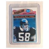 1977 Topps Jack Lambert  Pittsburgh Steelers Kent