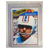 RARE 1977 Topps MEXICAN Skip Butler #123  Houston