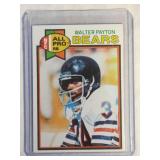 1979 Topps Walter Payton  Chicago Bears Jackson
