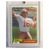 1981 Topps Joe Montana ROOKIE CARD  San Francisco