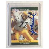 AUTOGRAPHED 1990 Pro Set Tony Mandarich ROOKIE -