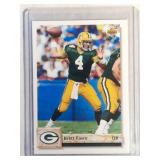 1992 Upper Deck Brett Favre  Green Bay Packers