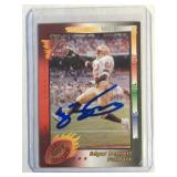 AUTOGRAPHED 1992 Edgar Bennett ROOKIE CARD  Green