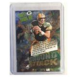 1995 Stadium Club Brett Favre Ground Attack INSERT