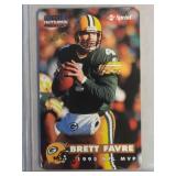 RARE 1996 Phone Card Brett Favre Pro Line Sprint