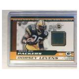 2001 VanGuard Dorsey Levens Double Sized Game Used