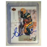 AUTOGRAPHED 2001 Ahman Green  Green Bay Packers