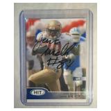 AUTOGRAPHED 2002 Javon Walker ROOKIE CARD - Green