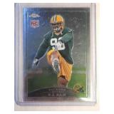 RARE 2009 Topps Chrome B.J. Raji ROOKIE CARD-Green