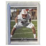 2017 Leaf Draft TJ Watt ROOKIE CARD  Pittsburgh