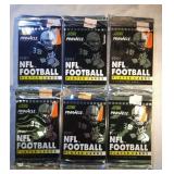 6 UNOPENED packs 1991 Pinnacle Football  Possible