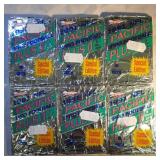 6 UNOPENED packs 1991 Pacific Football  Possible