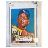 REPRINT 1952 Topps Mickey Mantle ROOKIE CARD  New