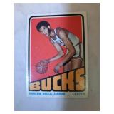 1972-73 Topps Kareem Abdul-Jabbar  Los Angeles