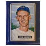 1951 Bowman #24 Ewell Blackwell  Cincinnati Reds